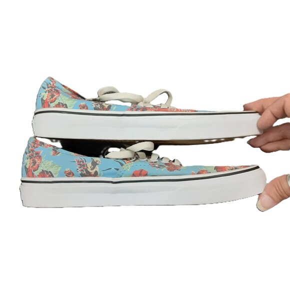 Vans Star Wars Flower Print Summer Beach Men Size 8.5, Woman Sz 10 Ships FAST - Picture 8 of 12